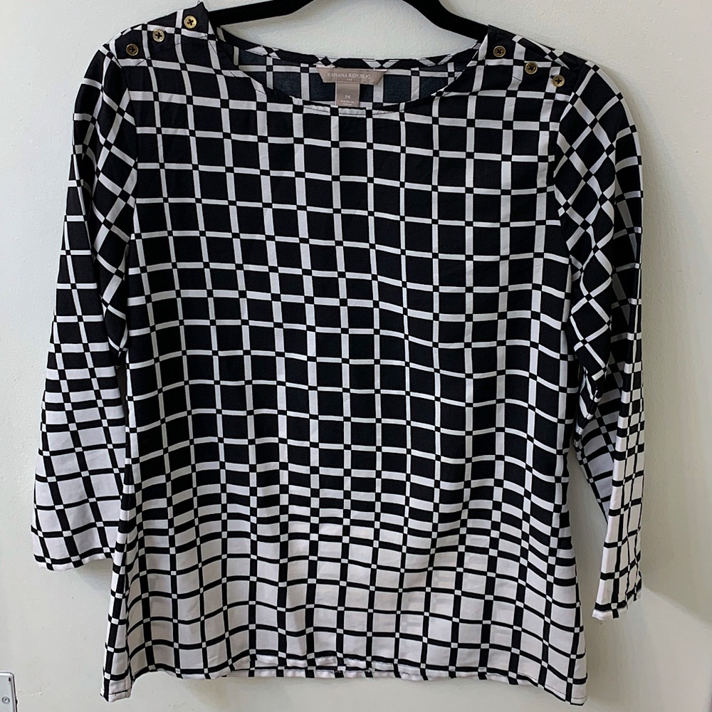 Banana Republic 3/4 Sleeve Top